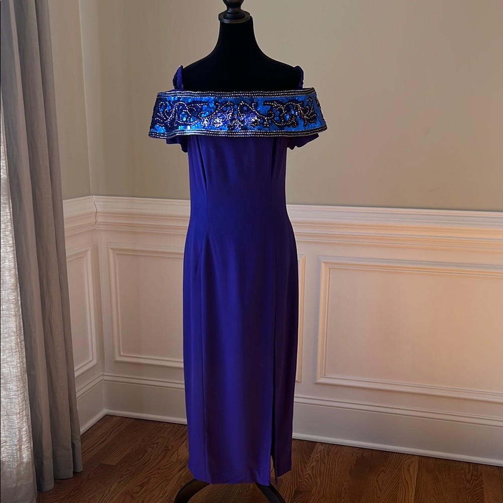💜AJ Bari Sequin Dress💜